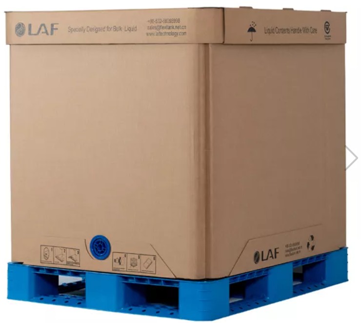 1000L bulk-liquid carton box