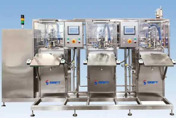Multi-station manual filling