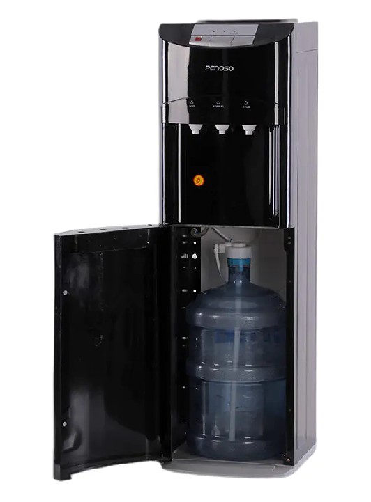 Floor dispenser with 18.9L jug