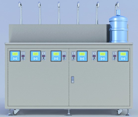 Large-format community fill station