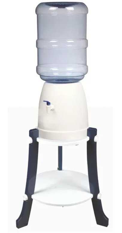 Tabletop dispenser with stand