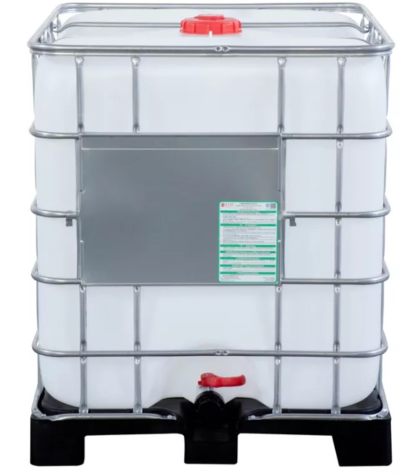IBC tote, 1000L caged bulk container